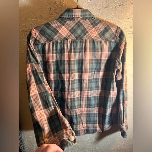 RRL Vintage Ralph Lauren Multicolor Plaid Cotton Shirt size 3 Medium - Picture 11 of 14